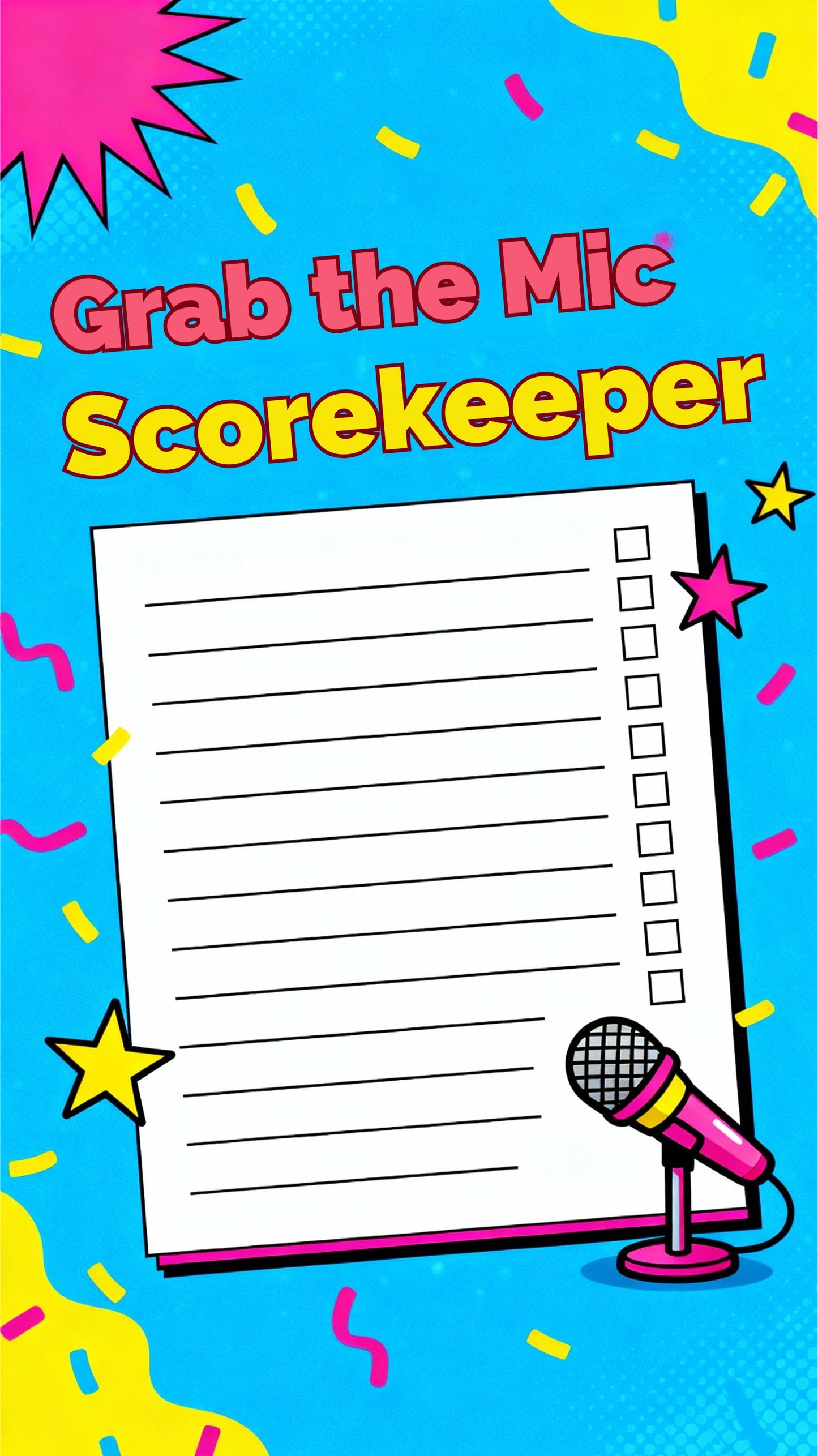 Scorekeeping Notebook